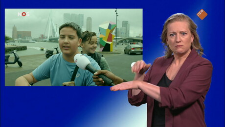 NOS Jeugdjournaal met gebarentaal